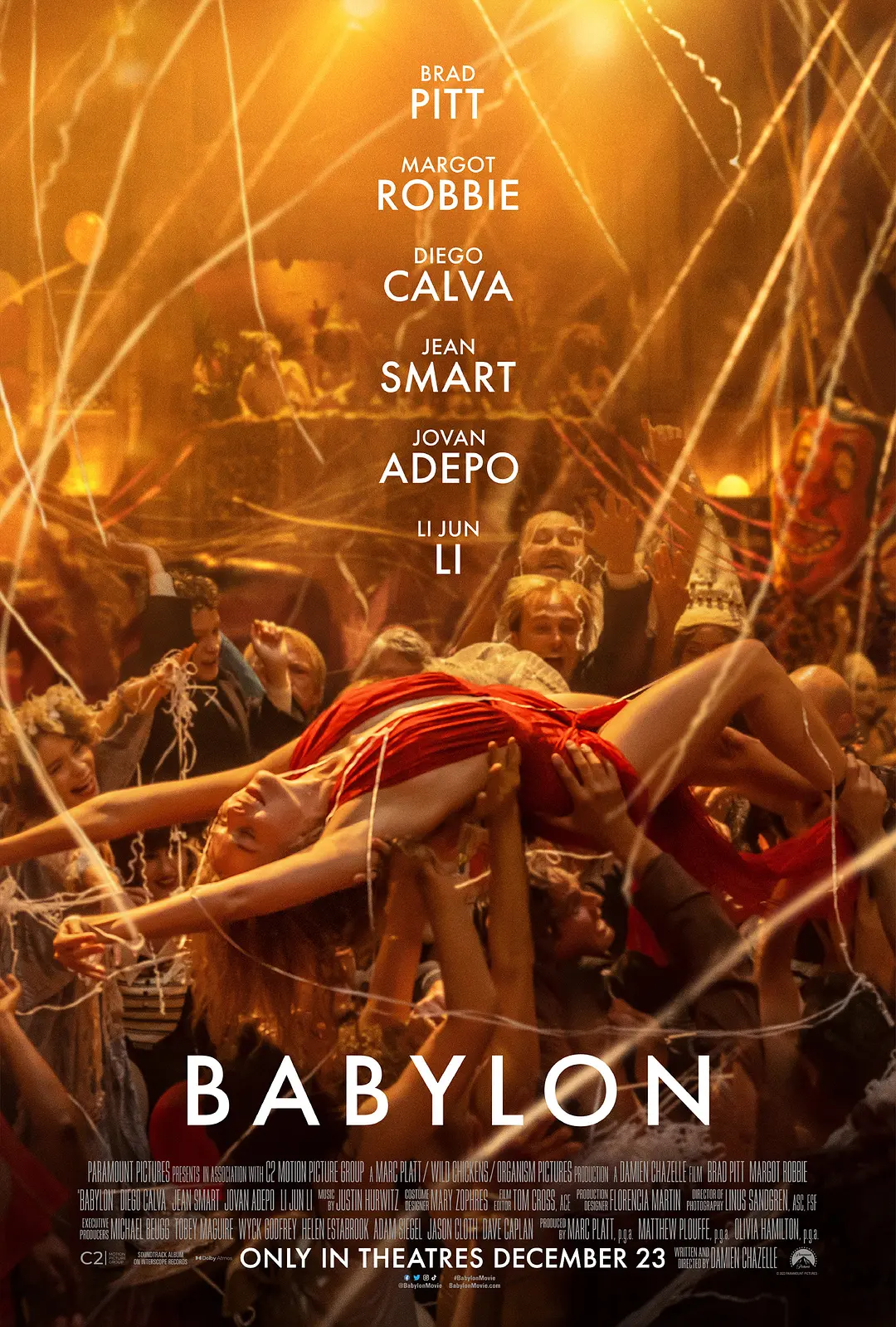 【电影】巴比伦 Babylon (2022) 1080P高清 剧情 / 喜剧 / 历史 英语中字 夸克百度迅雷移动网盘