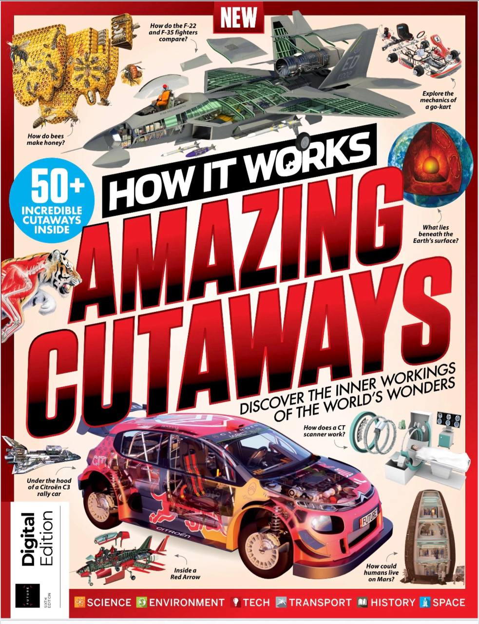 【杂志】How It Works-Amazing.Cutaways.6th2024 PDF