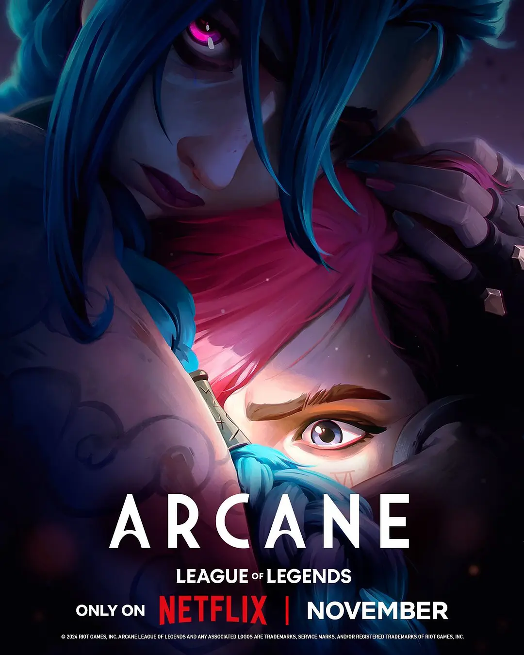 【动漫】英雄联盟：双城之战 第二季 Arcane Season 2 (2024) 1080P高清  剧情 / 动作 / 科幻  国英双语 夸克百度迅雷移动UC网盘