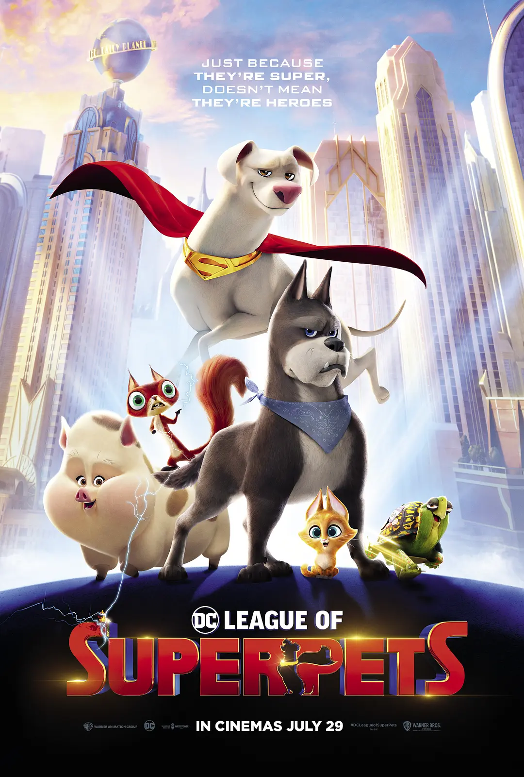 【电影】DC萌宠特遣队 DC League of Super-Pets (2022) 4K超高清REMUX 喜剧 / 动作 / 科幻 / 动画 / 冒险 英语中字 夸克网盘