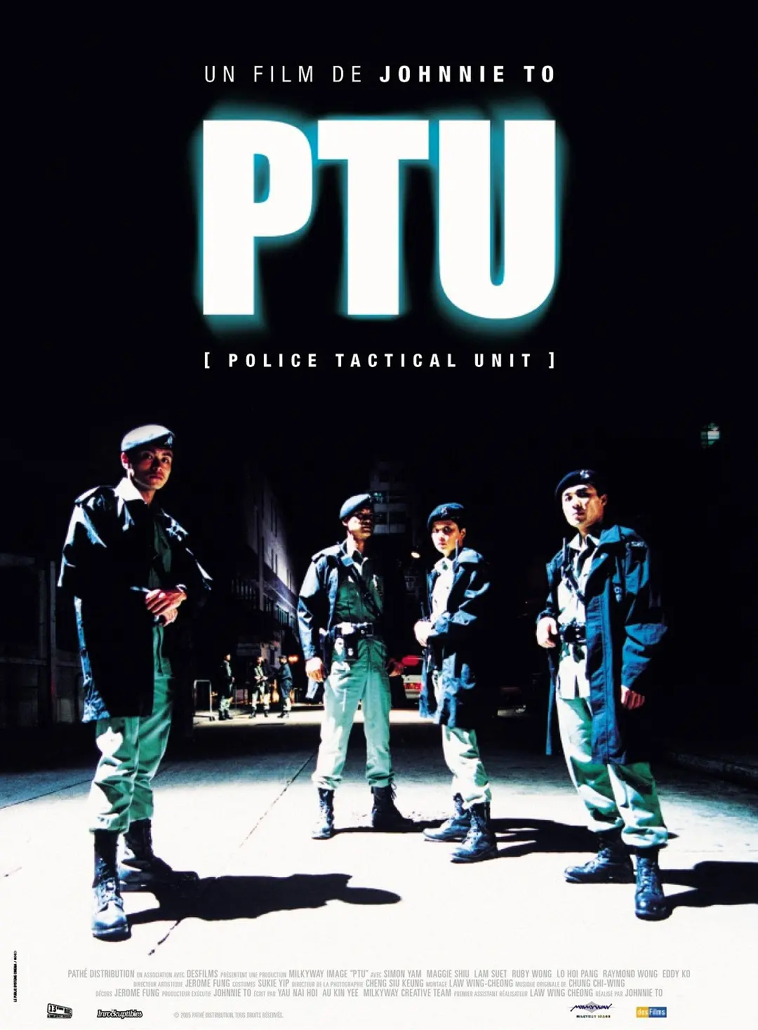 【电影】机动部队 PTU (2003) 1080P高清REMUX  剧情 / 犯罪 夸克网盘