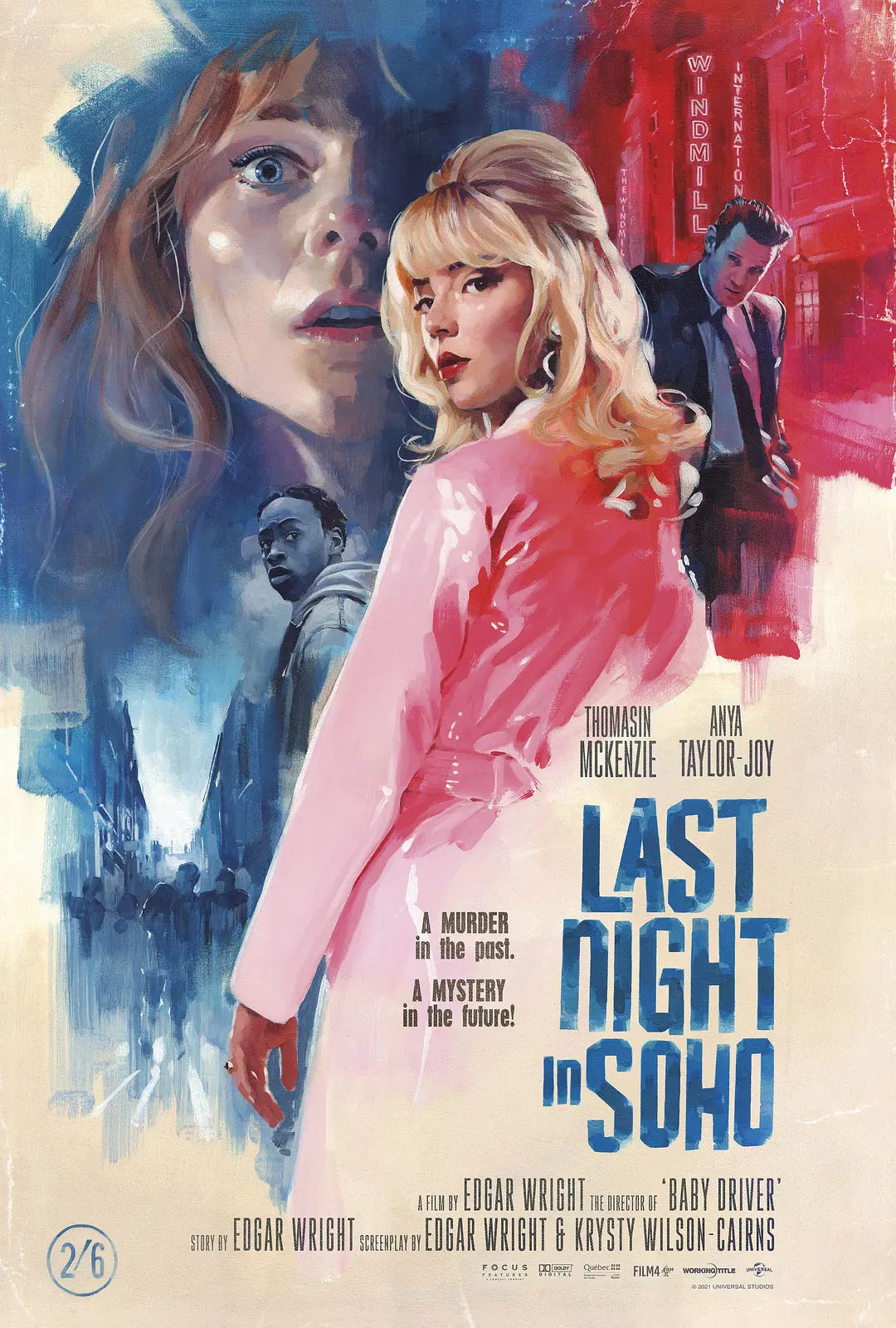 【电影】Soho区惊魂夜 Last Night in Soho (2021) 4K超高清 remux 悬疑 / 恐怖 英语中字 夸克网盘