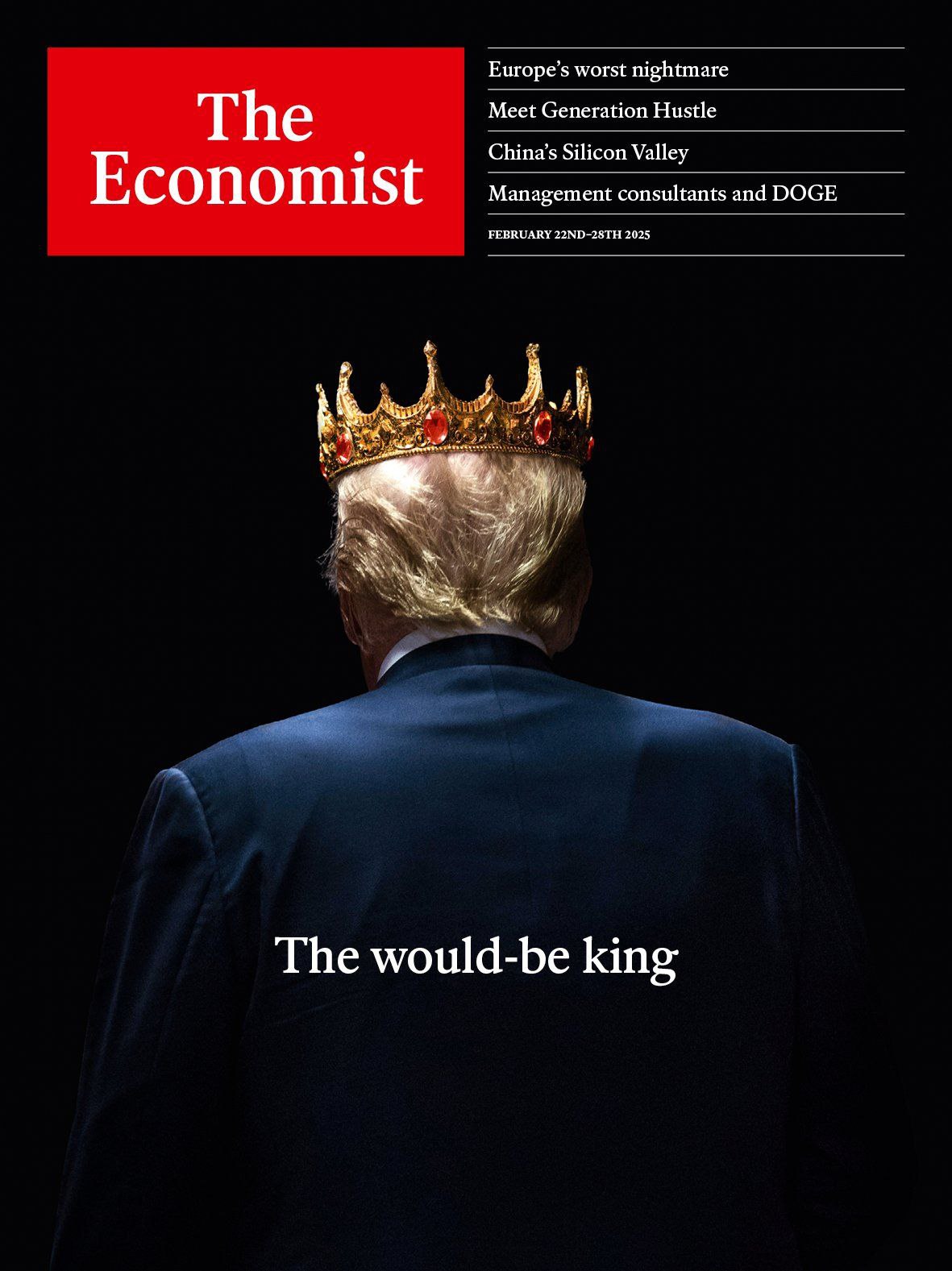 【杂志】经济学人 The Economist-22.2.2025 PDF/epub