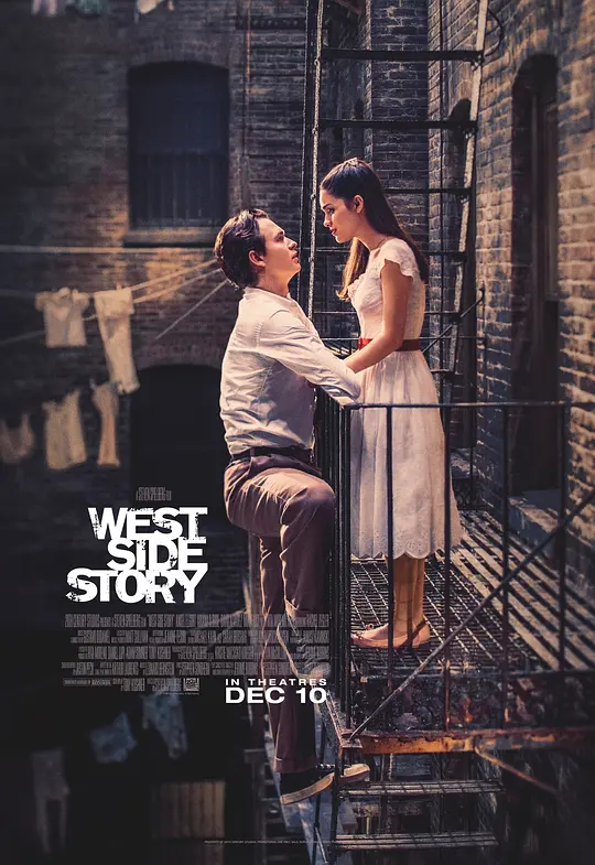 【电影】西区故事 West Side Story (2021) 4K超高清 剧情/爱情/歌舞/犯罪 英语中字 夸克百度迅雷UC网盘