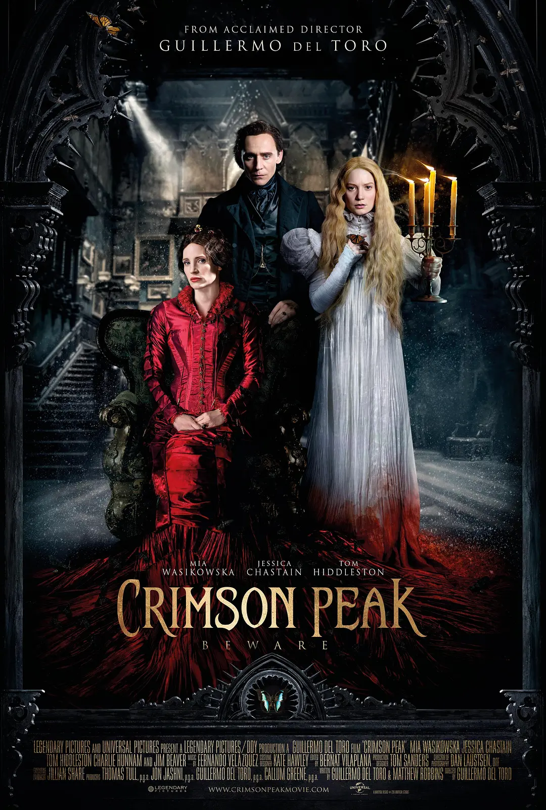 【电影】猩红山峰 Crimson Peak (2015) 4K超高清 REMUX 剧情/悬疑/惊悚 英语中字 夸克网盘