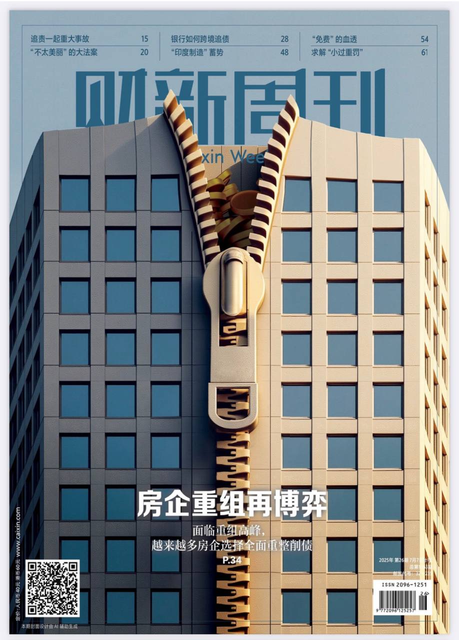 【杂志】财新周刊--2025第26期 PDF