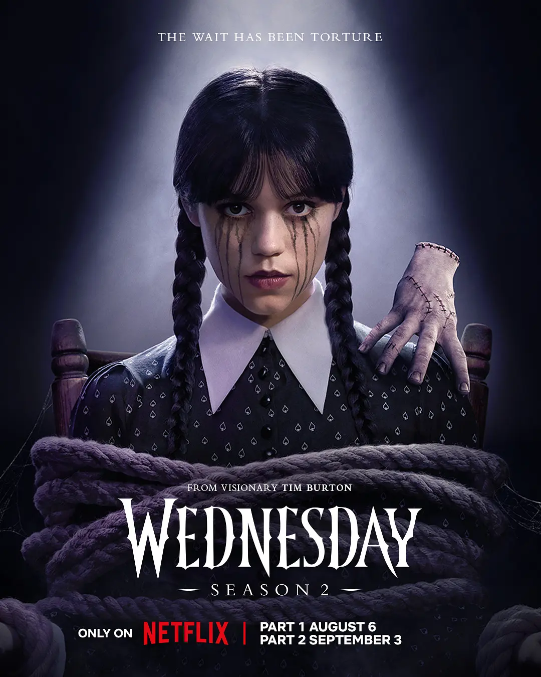 【美剧】星期三 第二季 (2025) 4K超高清 HDR 喜剧/悬疑/犯罪/奇幻 英语中字 夸克百度迅雷UC网盘