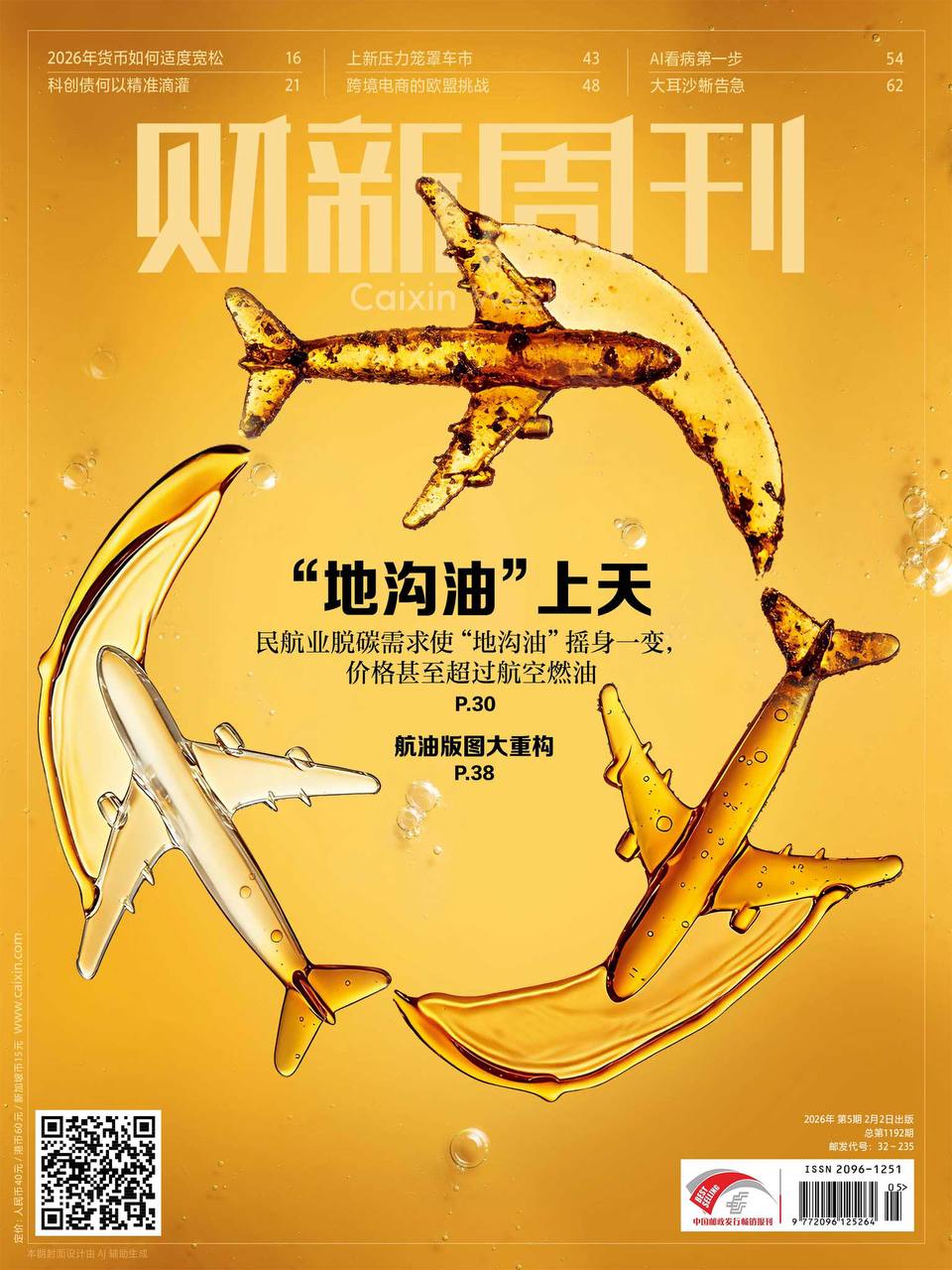 【杂志】财新周刊--2026第5期 PDF/EPUB/AZW3